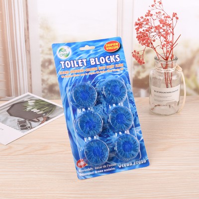 50g Each Toilet Cistern Blue Tablets Blocks Loo Deodorant Cleaner/ blue automatic toilet bowl tablet