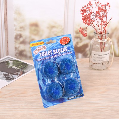 50g Each Toilet Cistern Blue Tablets Blocks Loo Deodorant Cleaner/ blue automatic toilet bowl tablet